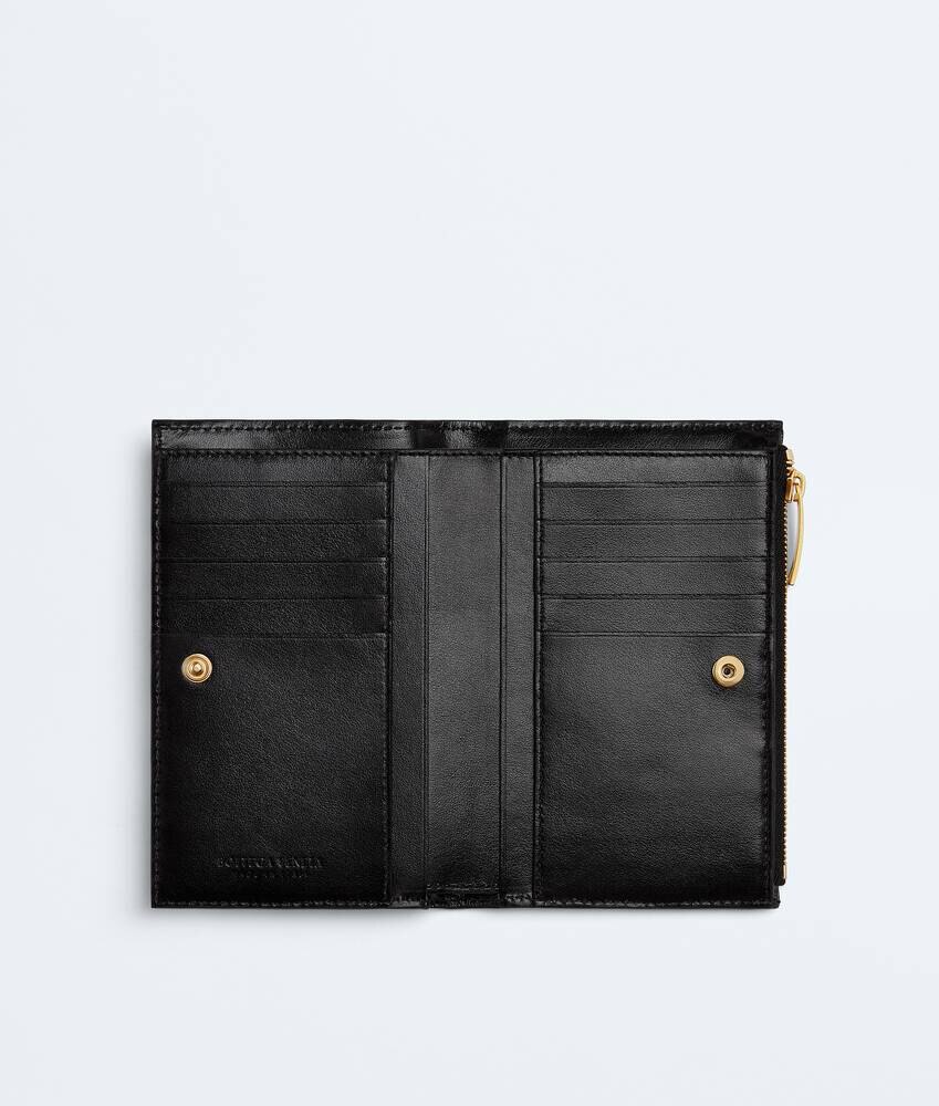 Billetera Bi-Fold Mediana Intrecciato