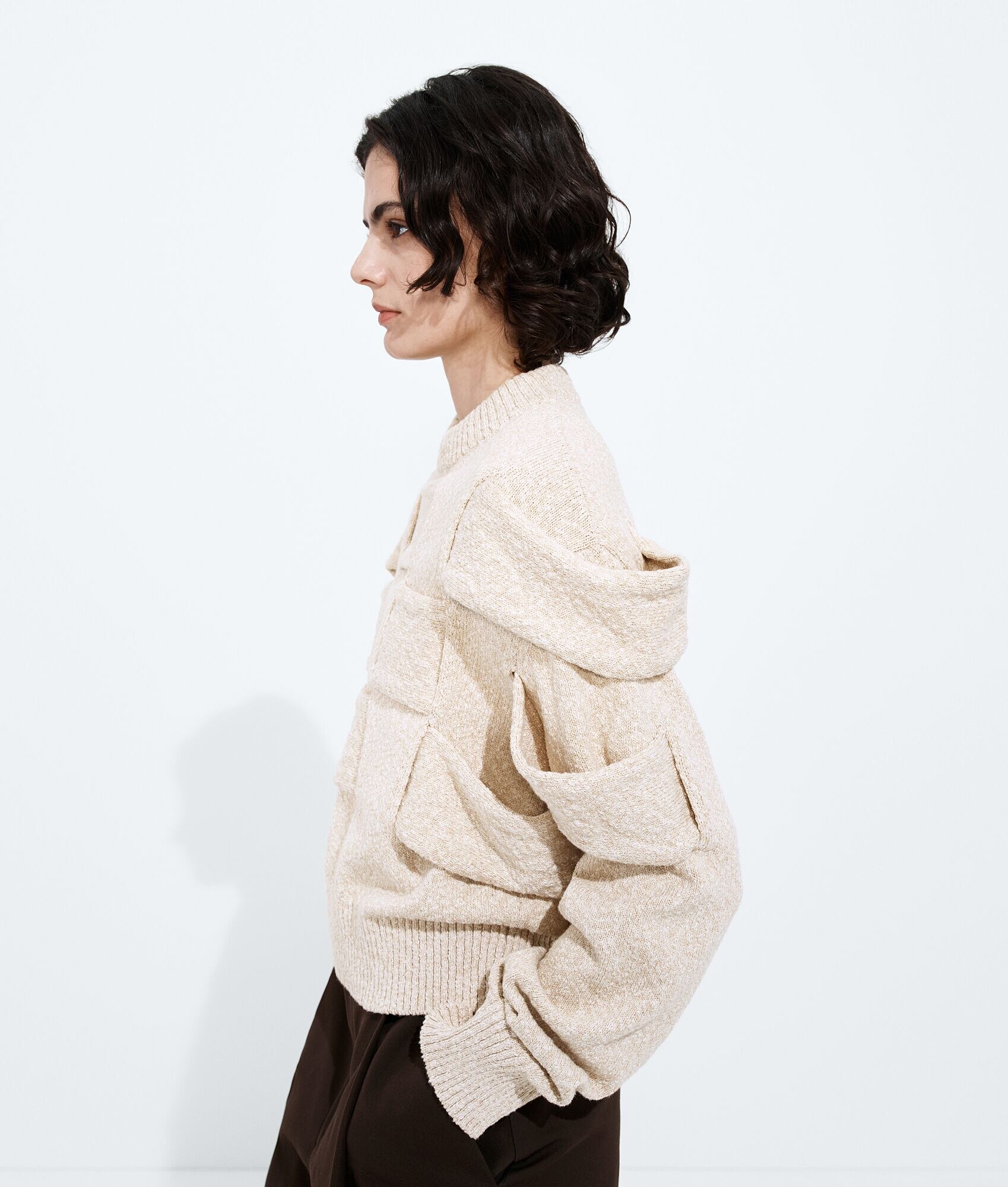 Sweater de Algodón Intrecciato