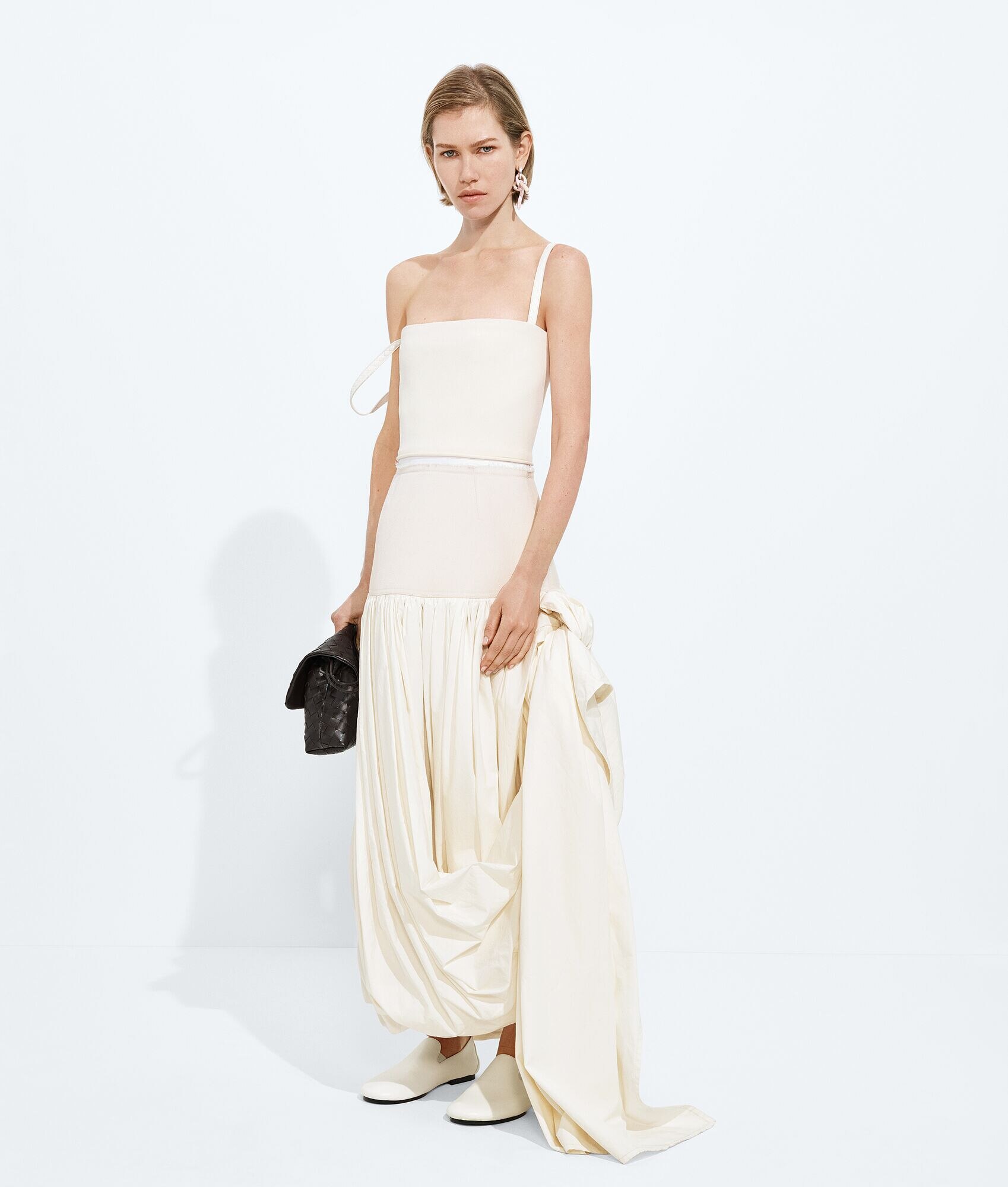 Vestido de Gabardina de Lana