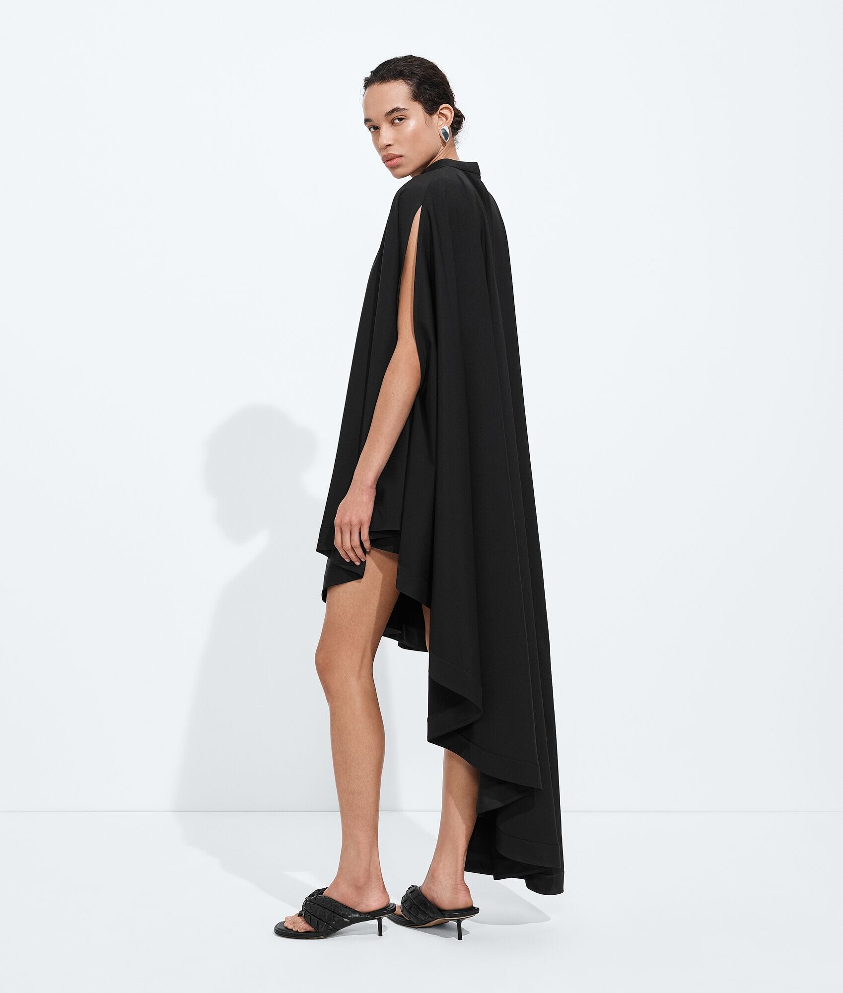 Vestido de Kaftán de Lana Ligera