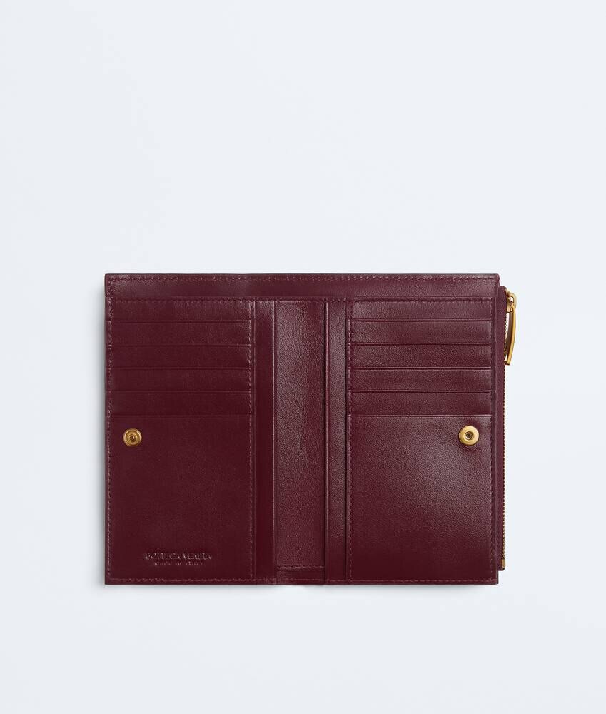 Billetera Intrecciato Mediana Bi-Fold