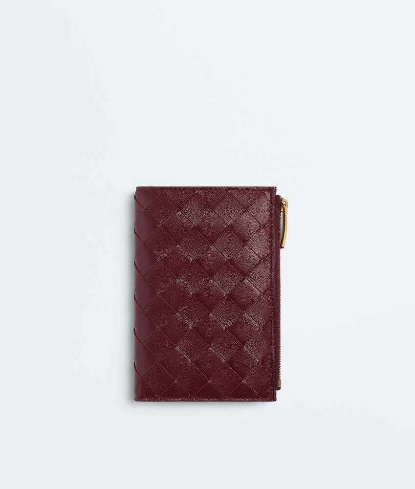 Billetera Intrecciato Mediana Bi-Fold