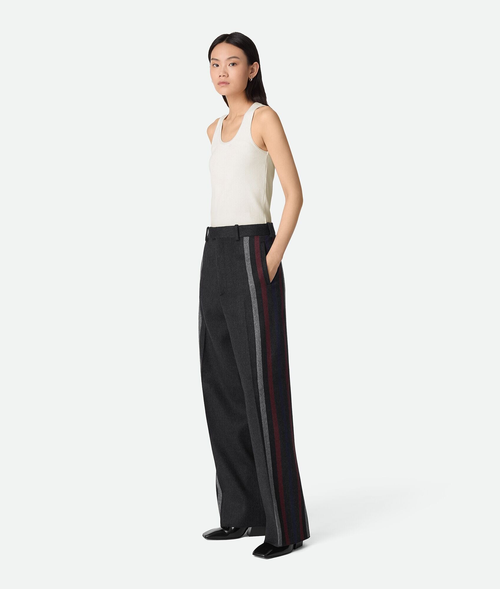 Pantalones de lana y cashmere