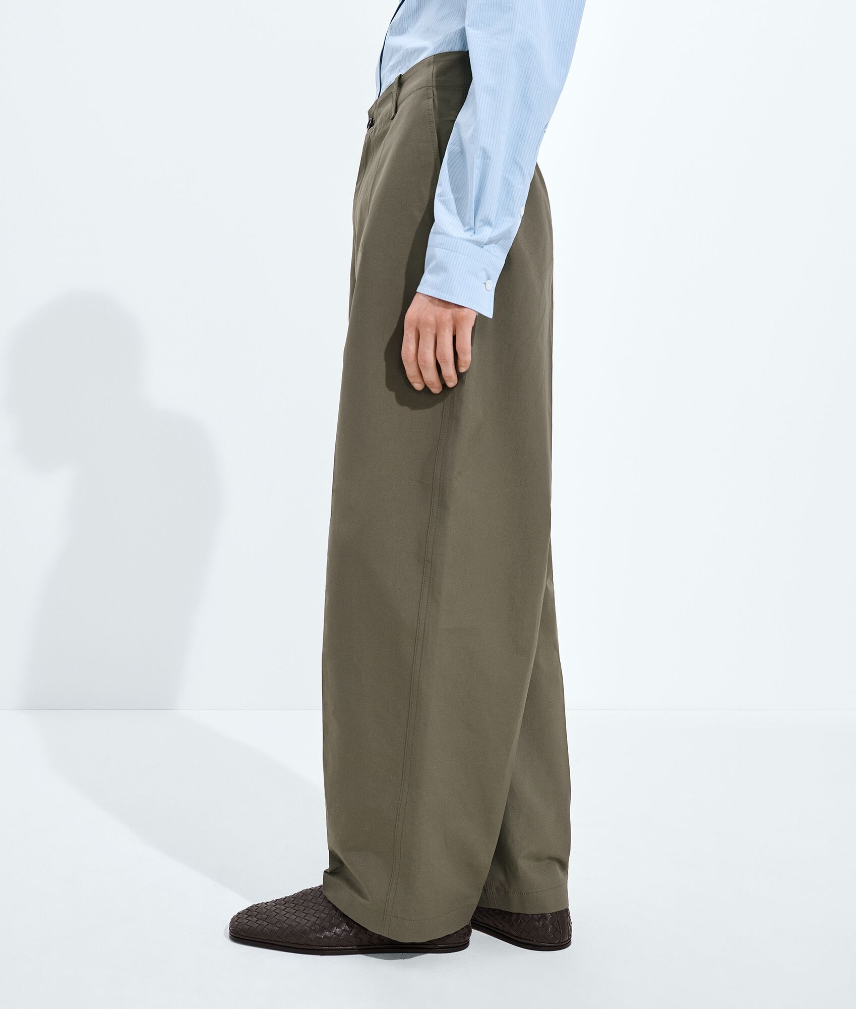 Pantalones de algodón compactos