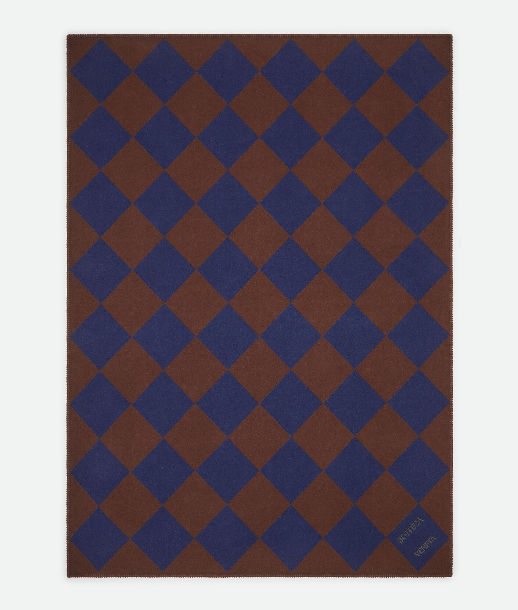 Manta de Cuadros Jacquard