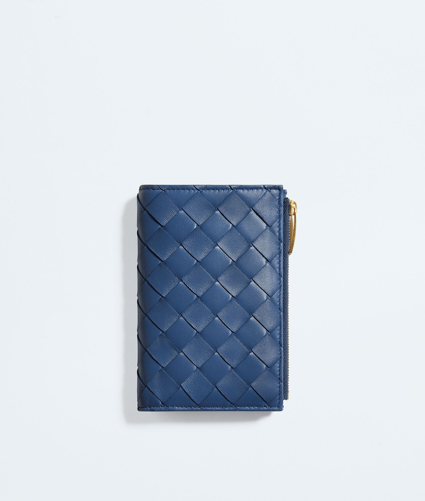 Billetera Bi-Fold Mediana Intrecciato