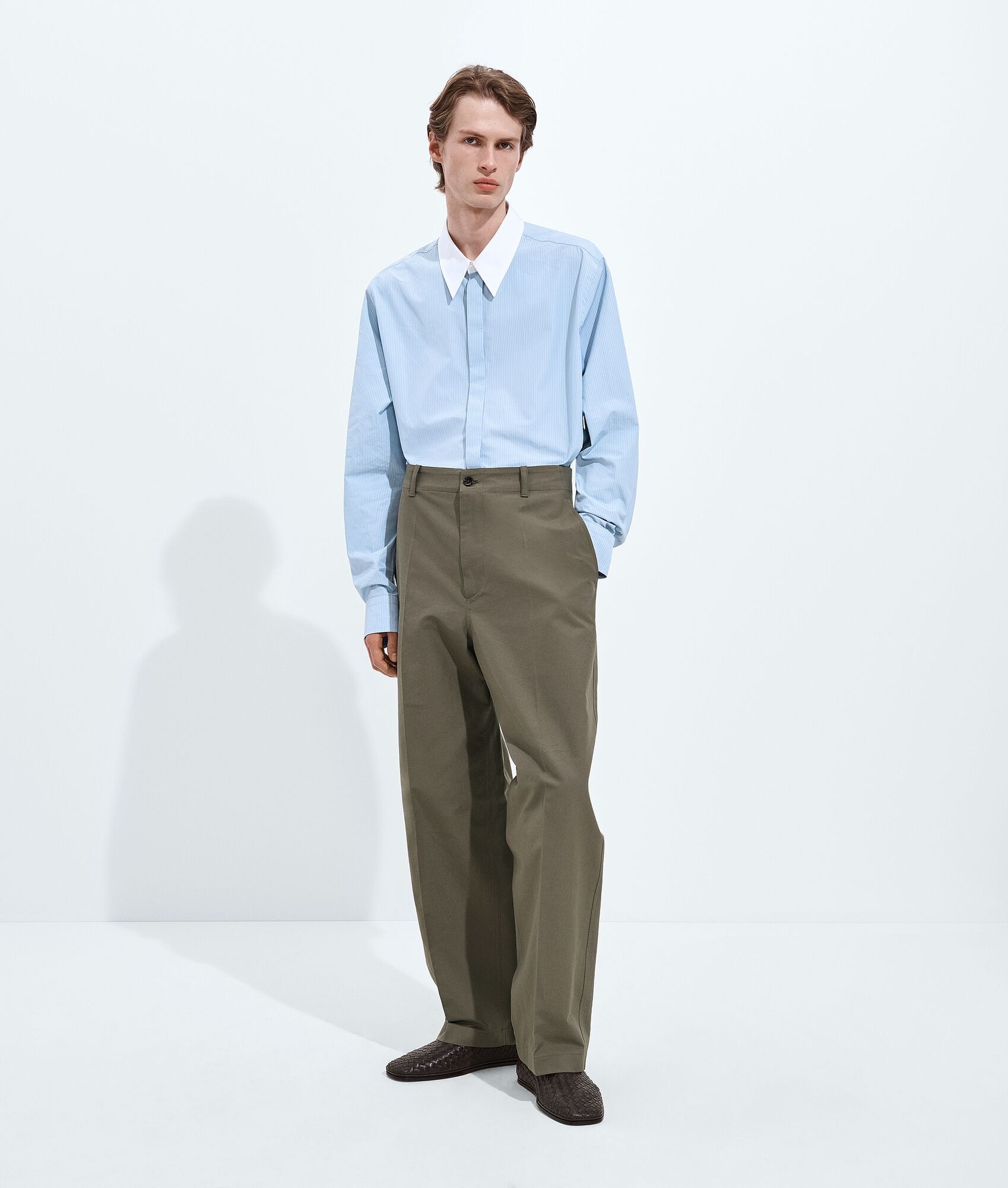 Pantalones de algodón compactos
