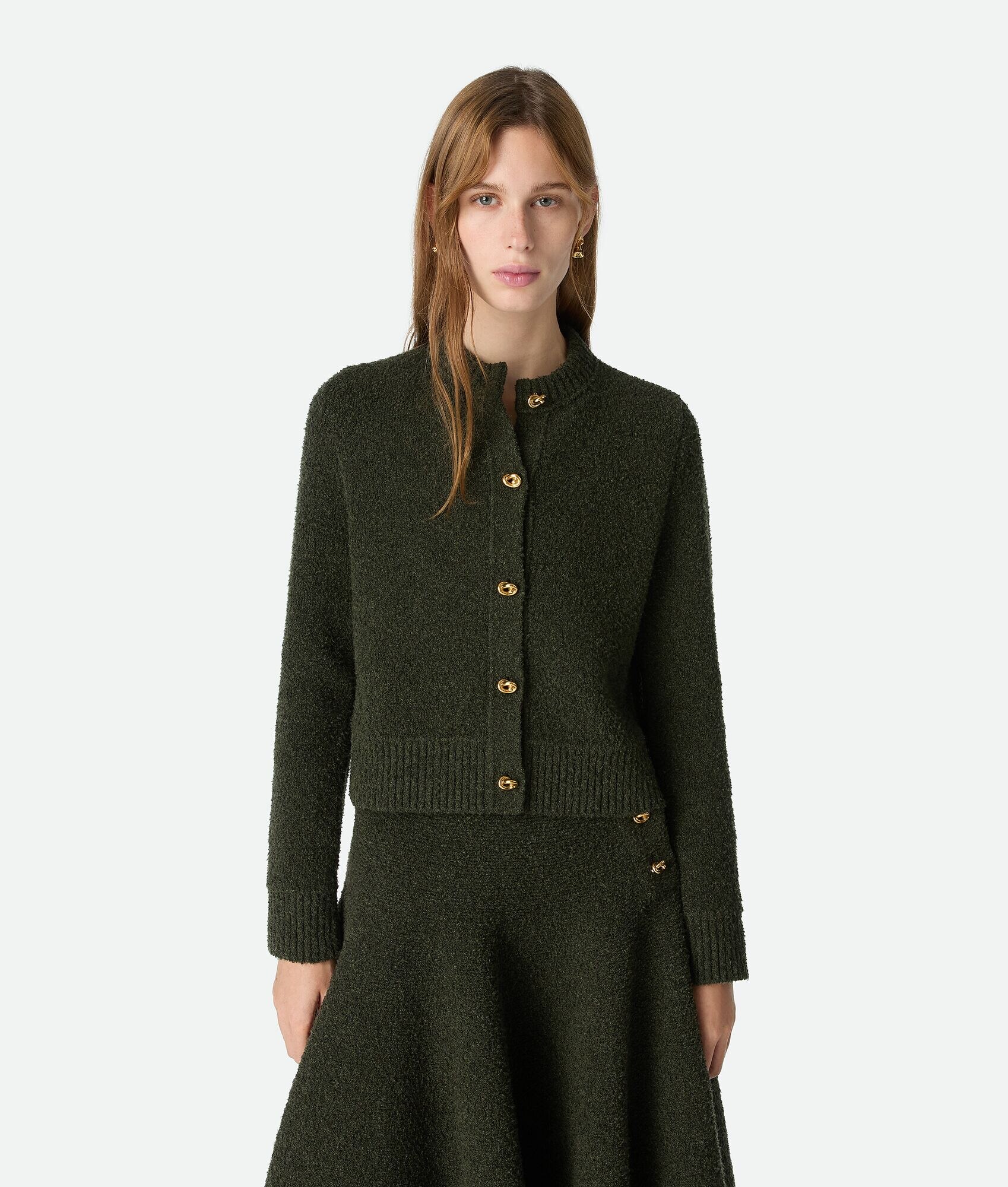Chaleco de lana Bouclé
