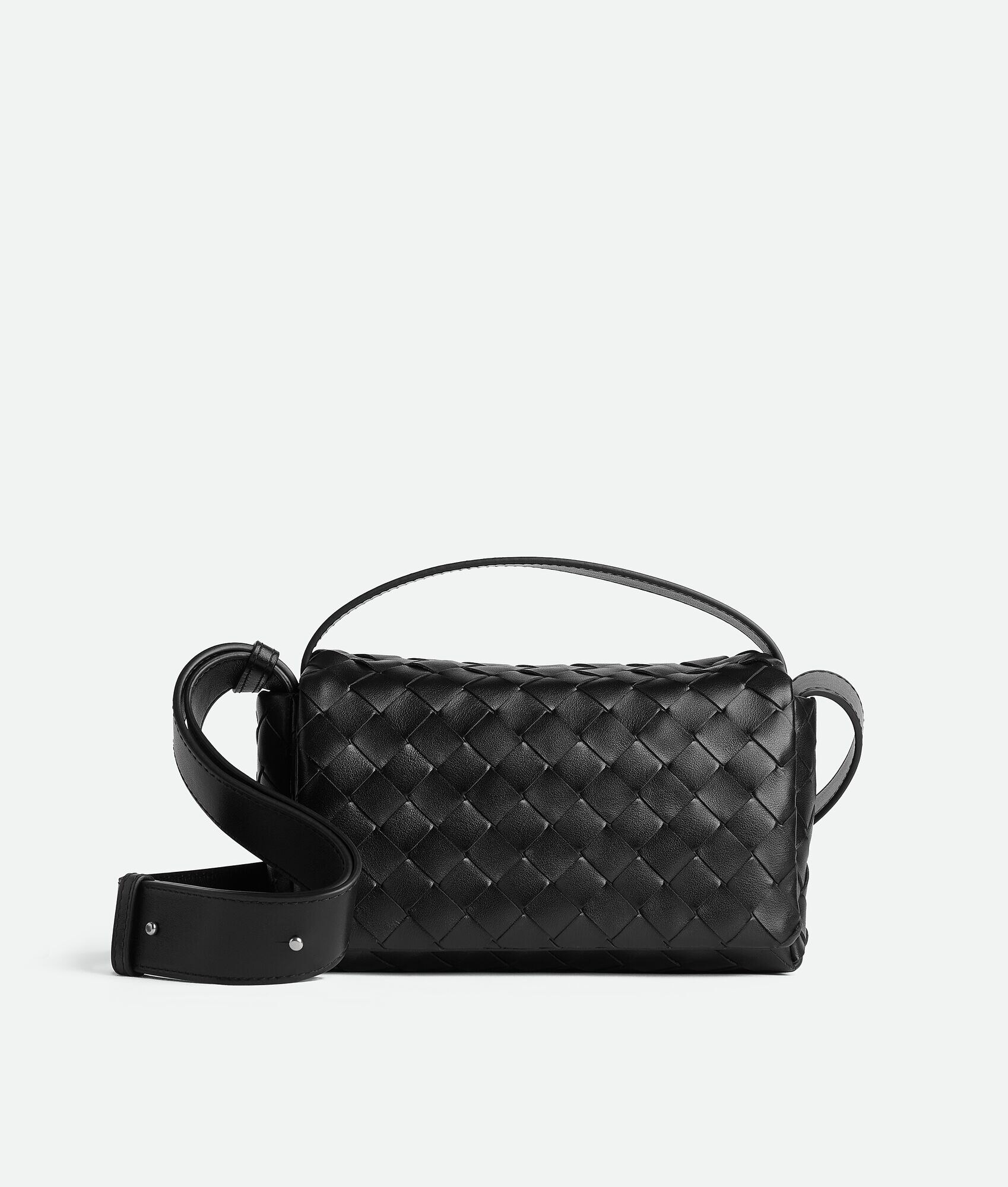 Bolso Mini Intrecciato con solapa