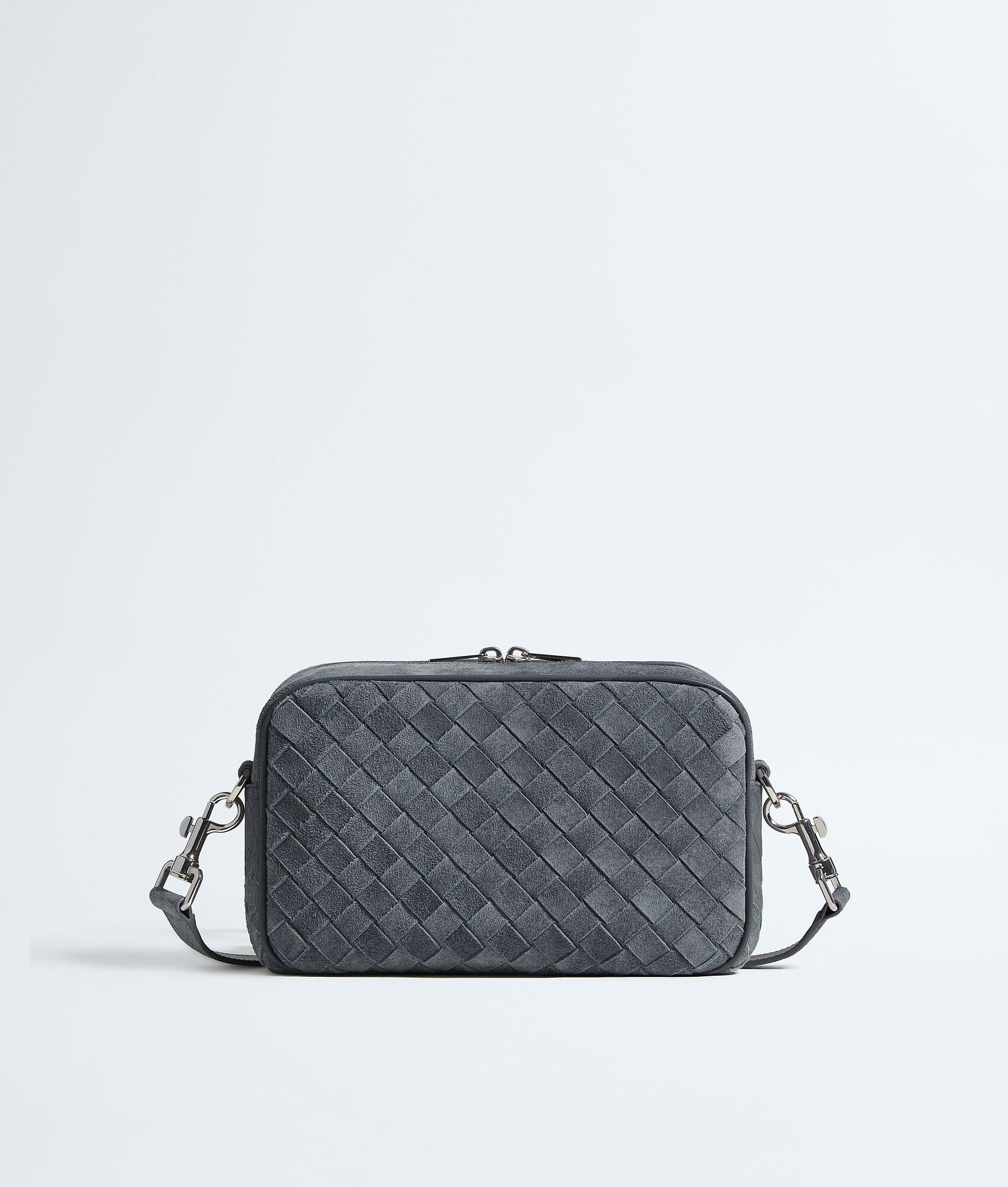 Bolso de cámara Intrecciato pequeño