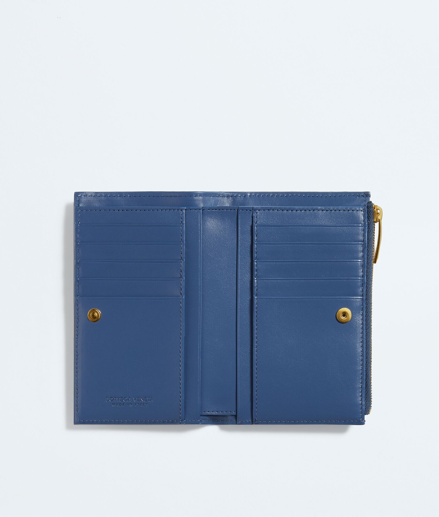 Billetera Bi-Fold Mediana Intrecciato