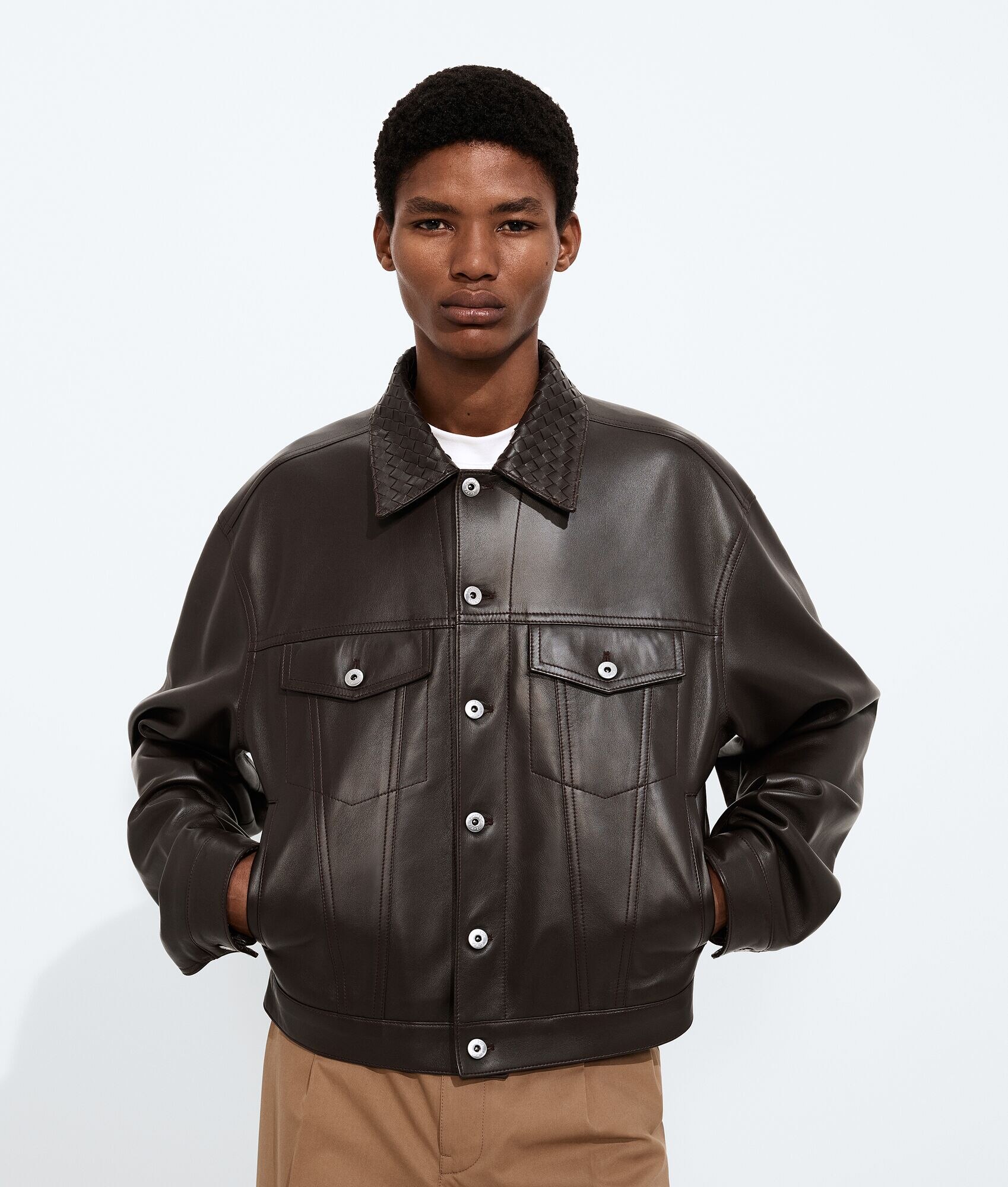 Chaqueta de cuero
