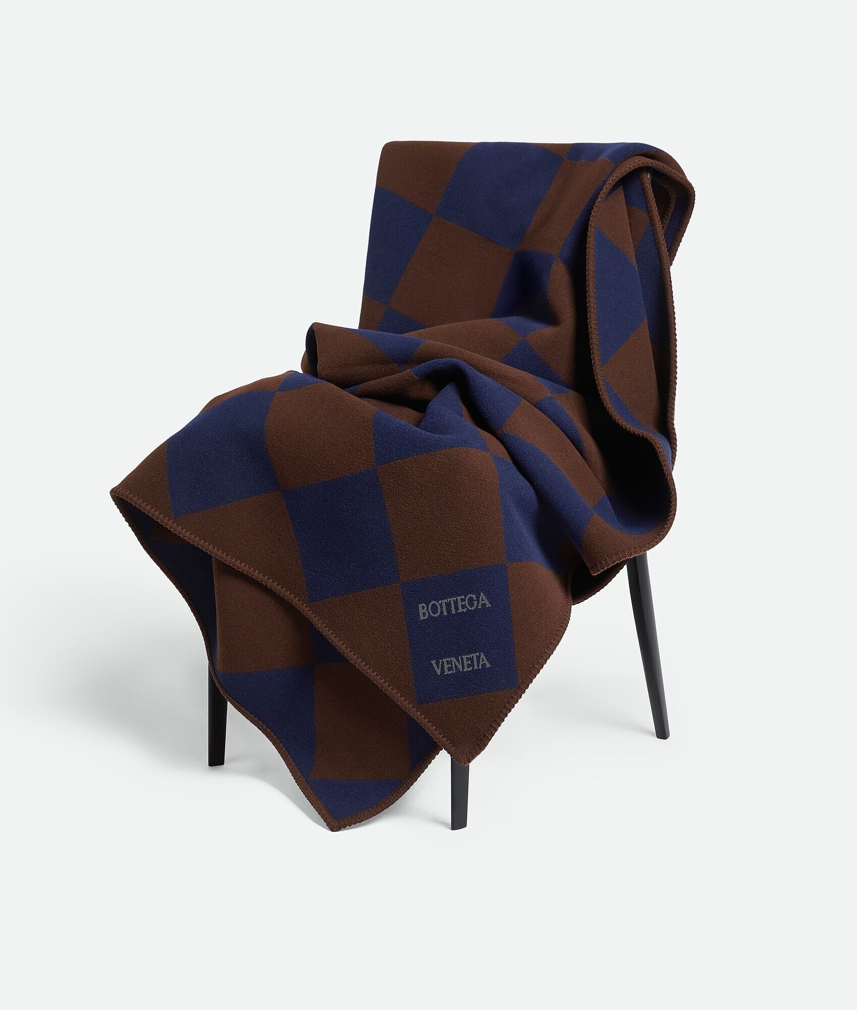 Manta de Cuadros Jacquard