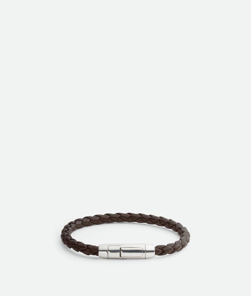 Pulsera de cuero trenzado