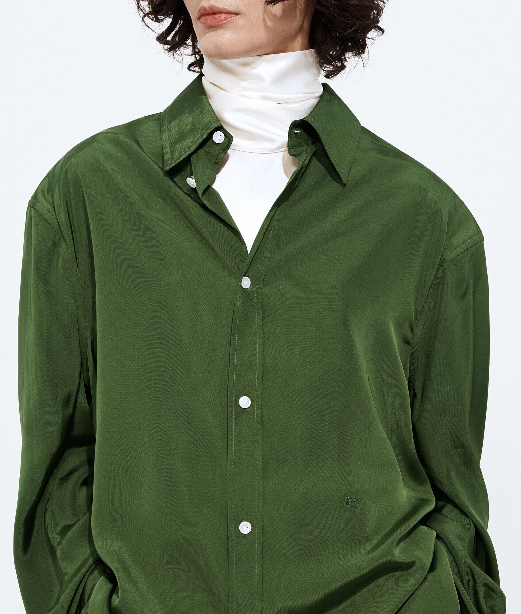 Camisa de paracaídas lavada