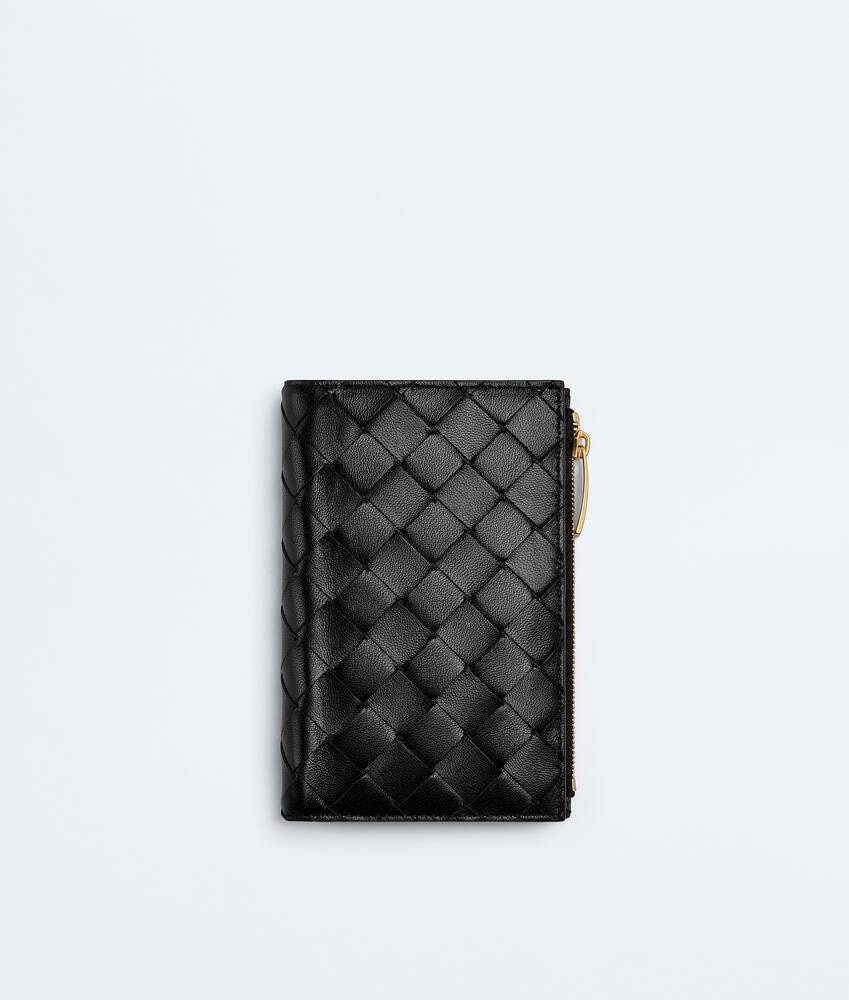 Billetera Bi-Fold Mediana Intrecciato