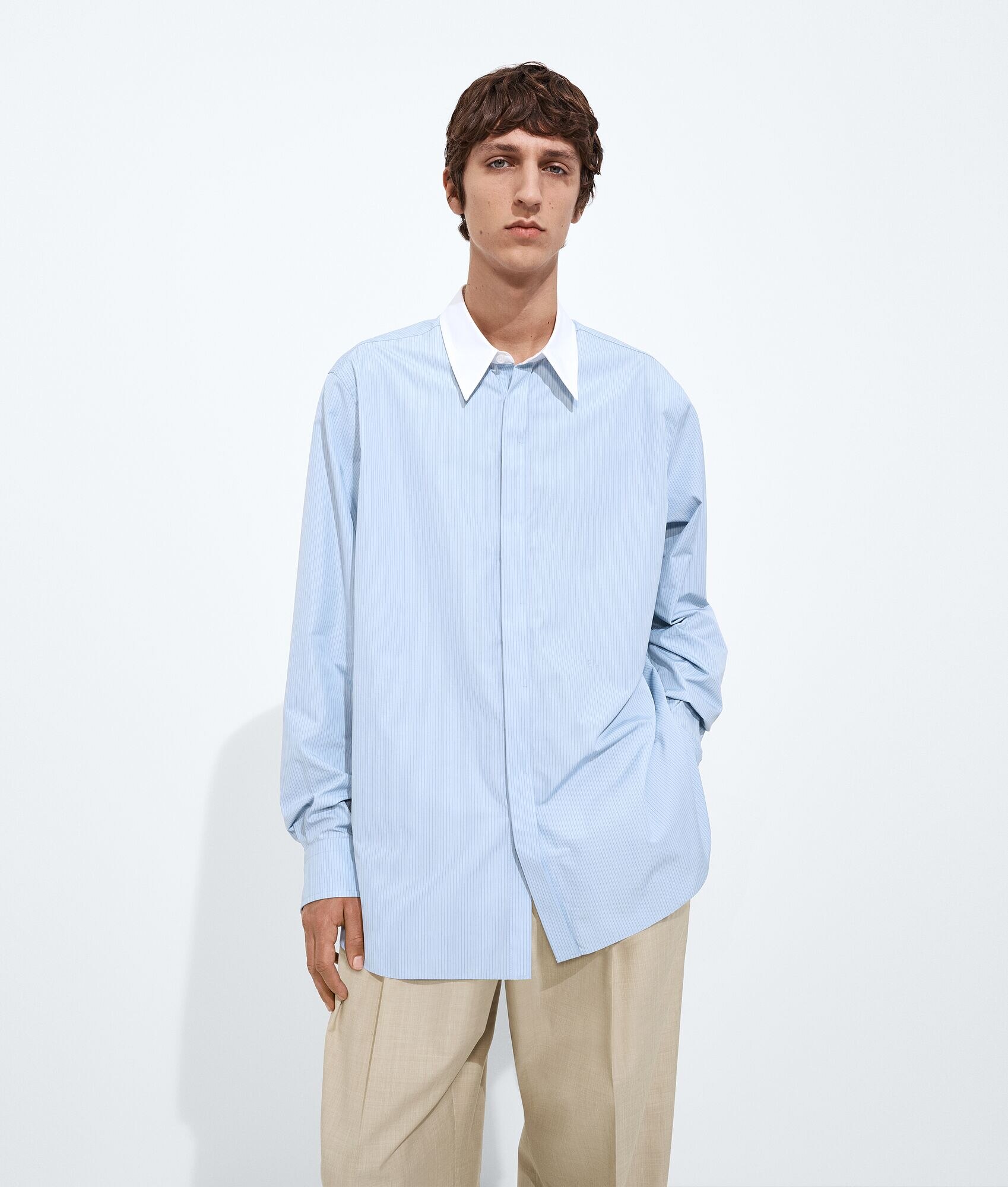 Camisa de Popelín Estampada