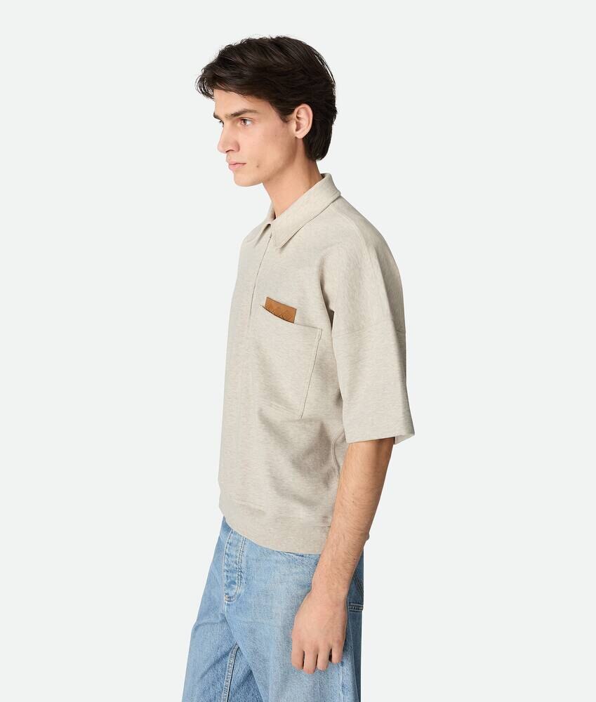 Polo de Algodón Melange Doble