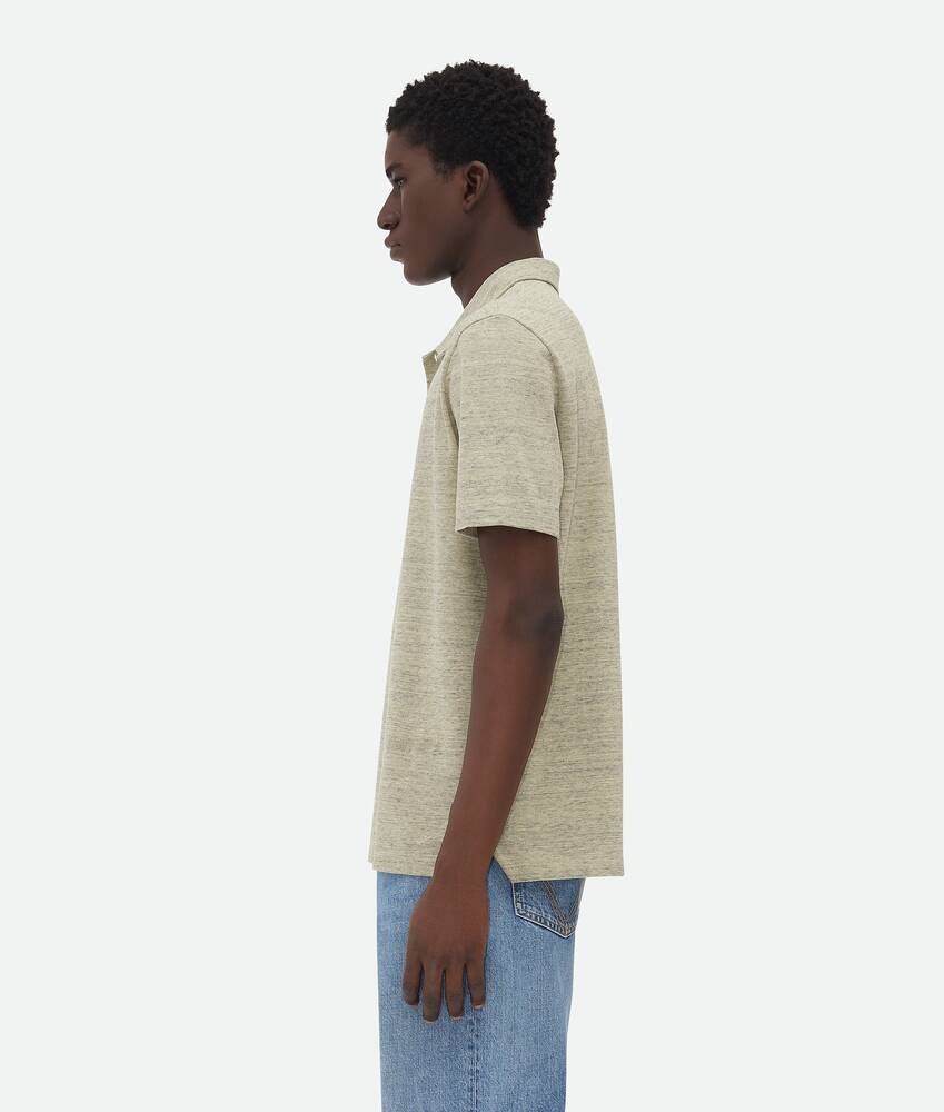 Polo de Piqué de Algodón Chino